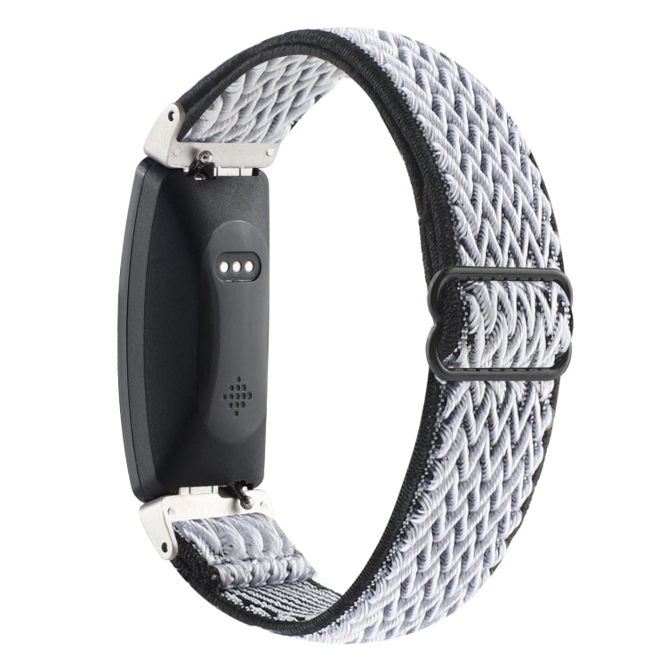 Cinturino per orologio in nylon intrecciato con fibbia, For Fitbit Charge 5, For Fitbit Inspire 2, For Fitbit Inspire