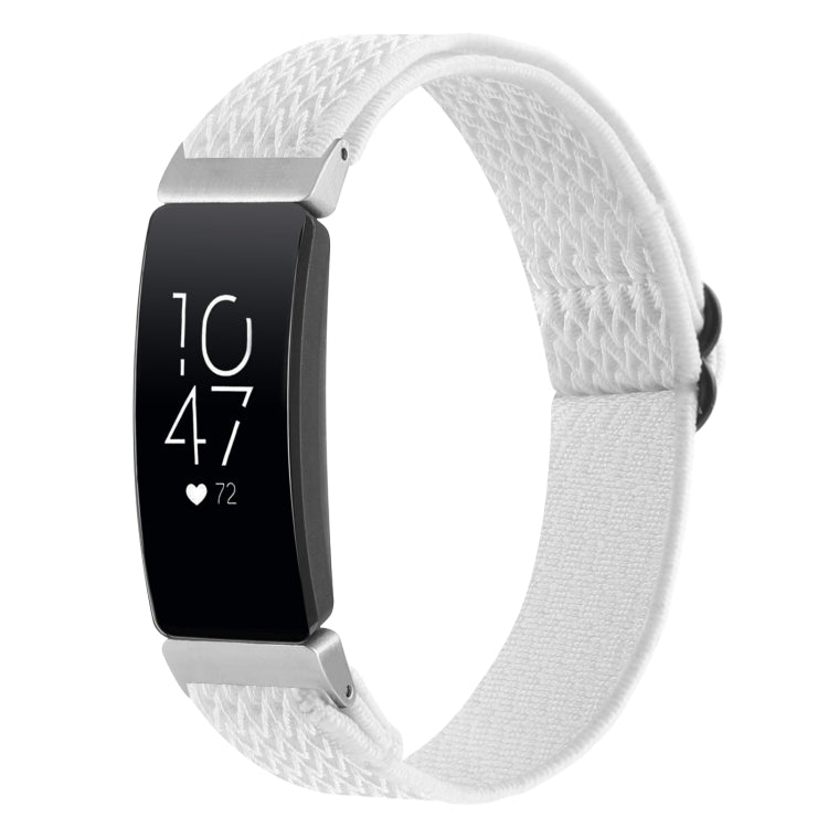 Cinturino per orologio in nylon intrecciato con fibbia, For Fitbit Charge 5, For Fitbit Inspire 2, For Fitbit Inspire