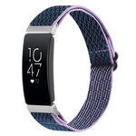 Cinturino per orologio in nylon intrecciato con fibbia, For Fitbit Charge 5, For Fitbit Inspire 2, For Fitbit Inspire