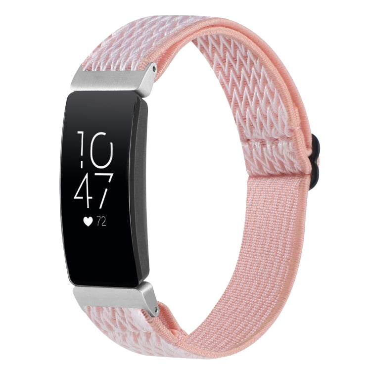 Cinturino per orologio in nylon intrecciato con fibbia, For Fitbit Charge 5, For Fitbit Inspire 2, For Fitbit Inspire