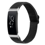Cinturino per orologio in nylon intrecciato con fibbia, For Fitbit Charge 5, For Fitbit Inspire 2, For Fitbit Inspire