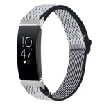 Cinturino per orologio in nylon intrecciato con fibbia, For Fitbit Charge 5, For Fitbit Inspire 2, For Fitbit Inspire
