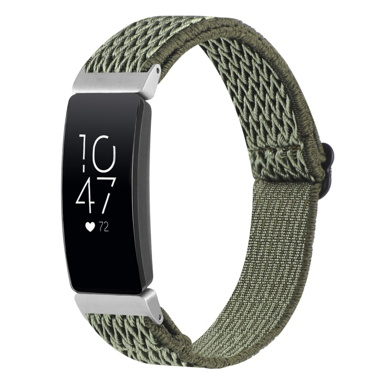 Cinturino per orologio in nylon intrecciato con fibbia, For Fitbit Charge 5, For Fitbit Inspire 2, For Fitbit Inspire