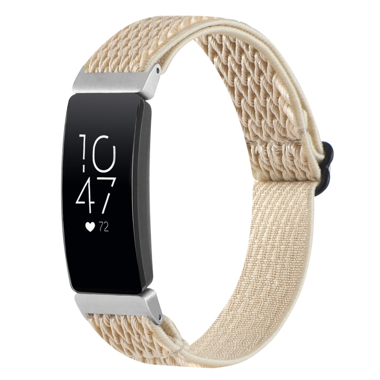 Cinturino per orologio in nylon intrecciato con fibbia, For Fitbit Charge 5, For Fitbit Inspire 2, For Fitbit Inspire