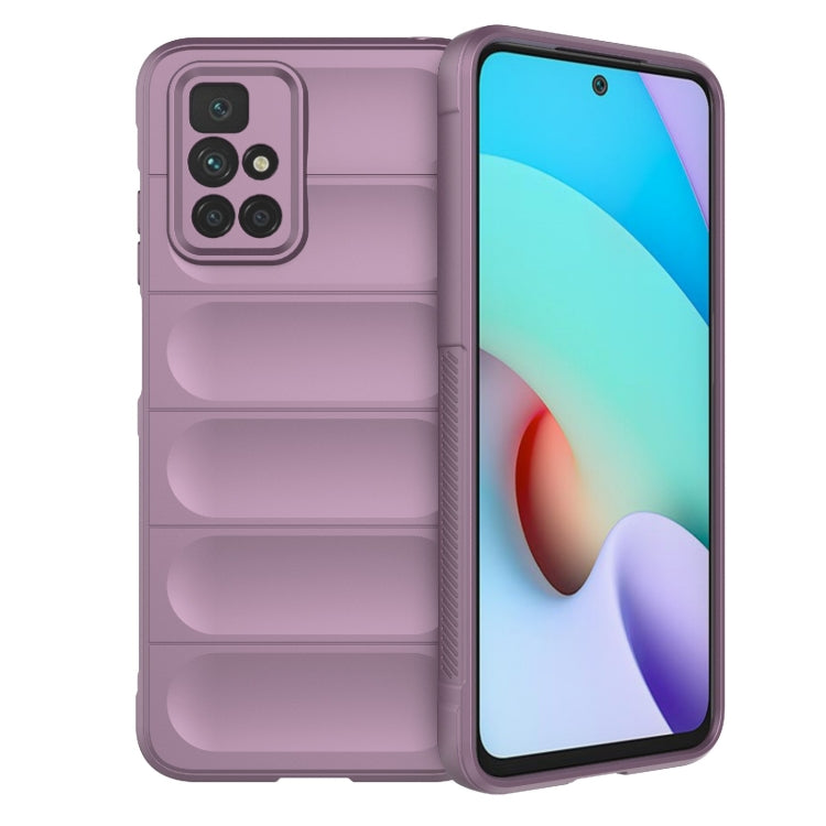 Magic Shield TPU + custodia per telefono in flanella, For Xiaomi Redmi 10