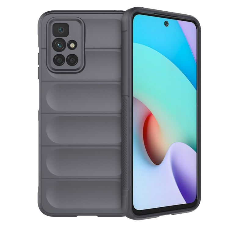 Magic Shield TPU + custodia per telefono in flanella, For Xiaomi Redmi 10