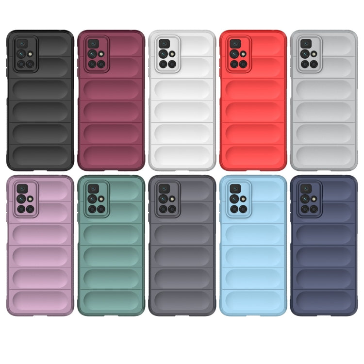 Magic Shield TPU + custodia per telefono in flanella, For Xiaomi Redmi 10