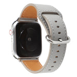 Cinturino in vera pelle tinta unita, For Apple Watch Series 7 41mm / 6 & SE & 5 & 4 40mm / 3 & 2 & 1 38mm, For Apple Watch Series 7 45mm / 6 & SE & 5 & 4 44mm / 3 & 2 & 1 42mm