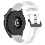 Cinturino in silicone tinta unita verticale da 22 mm, For Coros Apex 46mm/Apex Pro / Ticwatch Pro 3