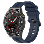 Cinturino in silicone tinta unita verticale da 22 mm, For Coros Apex 46mm/Apex Pro / Ticwatch Pro 3