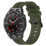 Cinturino in silicone tinta unita verticale da 22 mm, For Coros Apex 46mm/Apex Pro / Ticwatch Pro 3