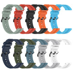 Cinturino in silicone tinta unita verticale da 22 mm, For Coros Apex 46mm/Apex Pro / Ticwatch Pro 3
