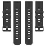 Cinturino in silicone tinta unita verticale da 22 mm, For Coros Apex 46mm/Apex Pro / Ticwatch Pro 3