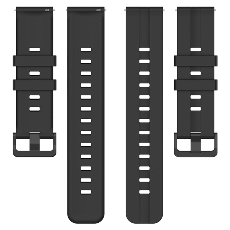 Cinturino in silicone tinta unita verticale da 22 mm, For Coros Apex 46mm/Apex Pro / Ticwatch Pro 3