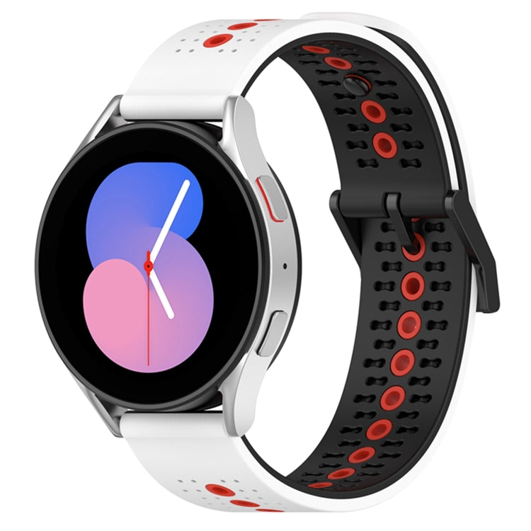 Cinturino in silicone traspirante tricolore da 22 mm, For Coros Apex 46mm/Apex Pro / Ticwatch Pro 3