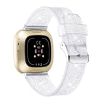 Cinturino universale in TPU con polvere flash, For Fitbit Versa 4 / Sense 2