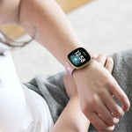 Cinturino universale in TPU con polvere flash, For Fitbit Versa 4 / Sense 2
