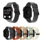 Cinturino in pelle di vacchetta, For Apple Watch Series 8&7 41mm / SE 2&6&SE&5&4 40mm / 3&2&1 38mm, For Apple Watch Series 7 45mm / 6 & SE & 5 & 4 44mm / 3 & 2 & 1 42mm, For Apple Watch Series 7 41mm / 6 & SE & 5 & 4 40mm / 3 & 2 & 1 38mm              ...