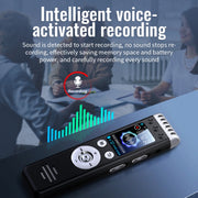 JNN Q88 Mini registratore MP3 multifunzionale con riduzione del rumore HD, 4GB, 8GB, 16GB, 32GB, 64GB