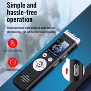 JNN Q88 Mini registratore MP3 multifunzionale con riduzione del rumore HD, 4GB, 8GB, 16GB, 32GB, 64GB