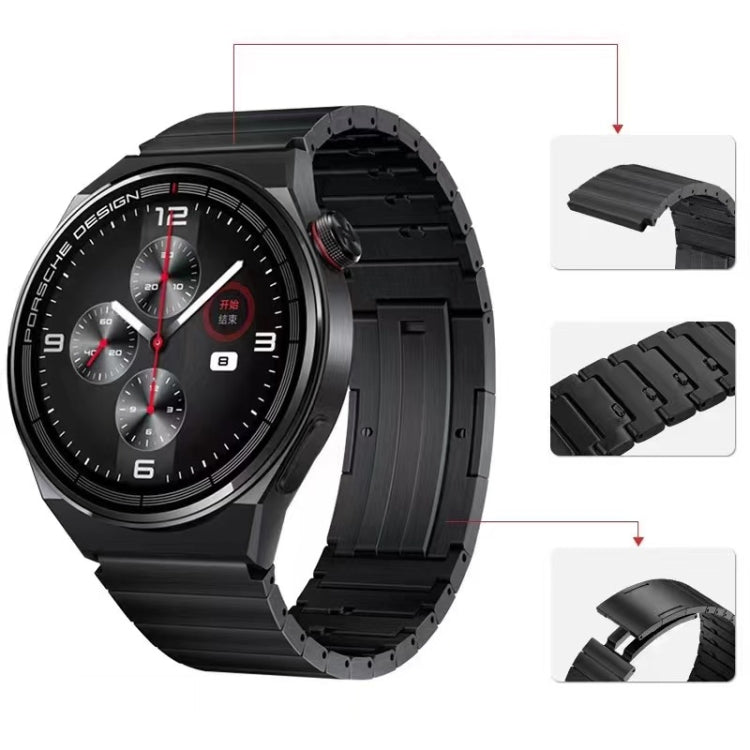 Cinturino universale in metallo in acciaio inossidabile a sgancio rapido, For Huawei Watch 3 / GT 3 Pro / GT 2
