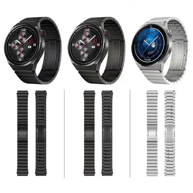 Cinturino universale in acciaio al titanio a sgancio rapido, For Huawei Watch 3 / GT 3 Pro / GT 2
