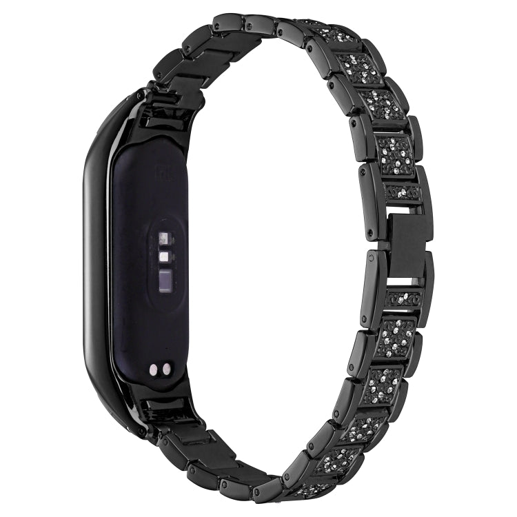 Cinturino metallo con diamanti per Xiaomi Mi Band 7