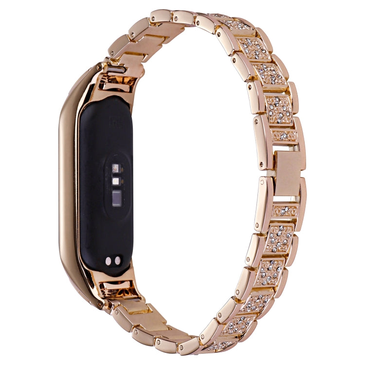 Cinturino metallo con diamanti per Xiaomi Mi Band 7