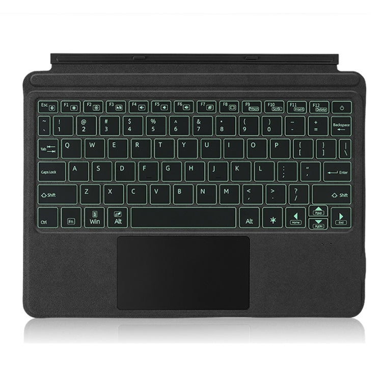 Custodia in pelle con tastiera Bluetooth magnetica con retroilluminazione, For Microsoft Surface Go1 / 2 / 3, For Microsoft Surface Pro 3 / 4 / 5 / 6 / 7 / 7+, For Microsoft Surface Pro 8 / 9 / X