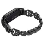 Cinturino metallo con diamanti per Xiaomi Mi Band 7