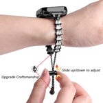 Cinturino in metallo con corona piena di diamanti, For Apple Watch Series 8&7 45mm / SE 2&6&SE&5&4 44mm, For Apple Watch Series 8&7 41mm / SE 2&6&SE&5&4 40mm
