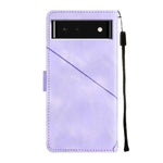Custodia per telefono in pelle goffrata effetto pelle, For Google Pixel 6, For Google Pixel 6 Pro, For Google Pixel 6a 5G, For Google Pixel 7