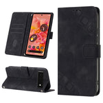 Custodia per telefono in pelle goffrata effetto pelle, For Google Pixel 6, For Google Pixel 6 Pro, For Google Pixel 6a 5G, For Google Pixel 7