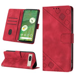 Custodia per telefono in pelle goffrata effetto pelle, For Google Pixel 6, For Google Pixel 6 Pro, For Google Pixel 6a 5G, For Google Pixel 7