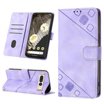 Custodia per telefono in pelle goffrata effetto pelle, For Google Pixel 7 Pro, For Google Pixel 7a