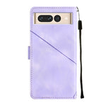 Custodia per telefono in pelle goffrata effetto pelle, For Google Pixel 7 Pro, For Google Pixel 7a