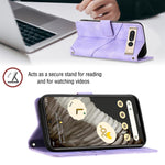 Custodia per telefono in pelle goffrata effetto pelle, For Google Pixel 7 Pro, For Google Pixel 7a