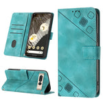 Custodia per telefono in pelle goffrata effetto pelle, For Google Pixel 7 Pro, For Google Pixel 7a