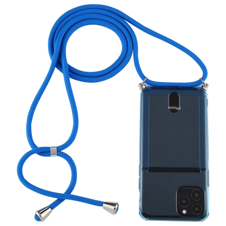 Custodia TPU trasparente con cordino per iPhone