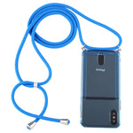 Custodia TPU trasparente con cordino per iPhone