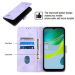 Custodia per telefono in pelle goffrata effetto pelle, For Motorola Moto E13, For Motorola Edge+ 2023, For Motorola Moto G 5G 2023, For Motorola Moto G53 5G