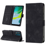 Custodia per telefono in pelle goffrata effetto pelle, For Motorola Moto E13, For Motorola Edge+ 2023, For Motorola Moto G 5G 2023, For Motorola Moto G53 5G