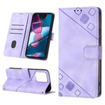 Custodia per telefono in pelle goffrata effetto pelle, For Motorola Moto E13, For Motorola Edge+ 2023, For Motorola Moto G 5G 2023, For Motorola Moto G53 5G