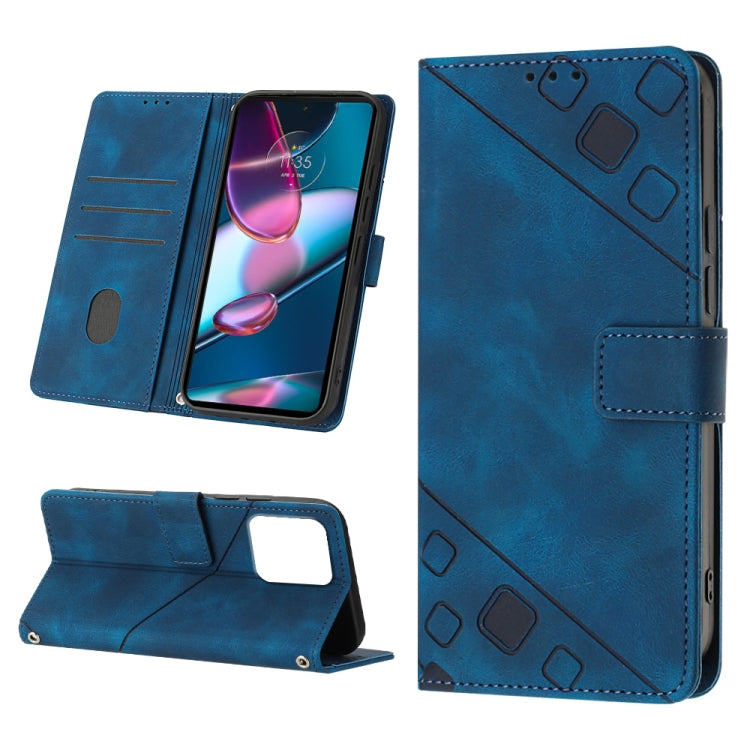 Custodia per telefono in pelle goffrata effetto pelle, For Motorola Moto E13, For Motorola Edge+ 2023, For Motorola Moto G 5G 2023, For Motorola Moto G53 5G