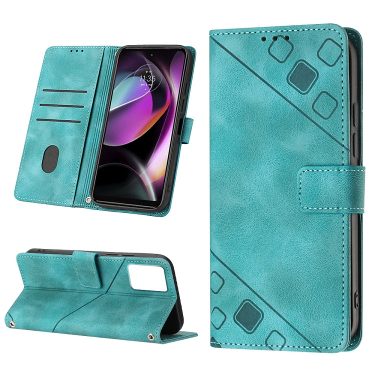 Custodia per telefono in pelle goffrata effetto pelle, For Motorola Moto E13, For Motorola Edge+ 2023, For Motorola Moto G 5G 2023, For Motorola Moto G53 5G