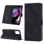 Custodia per telefono in pelle goffrata effetto pelle, For Motorola Moto E13, For Motorola Edge+ 2023, For Motorola Moto G 5G 2023, For Motorola Moto G53 5G