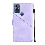Custodia per telefono in pelle goffrata effetto pelle, For Motorola Moto G Play 2023, For Motorola Moto G72