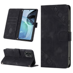 Custodia per telefono in pelle goffrata effetto pelle, For Motorola Moto G Play 2023, For Motorola Moto G72