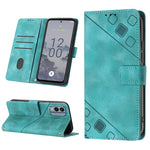 Custodia per telefono in pelle goffrata effetto pelle, For Nokia G60, For Nokia G100, For Nokia G400, For Nokia X30