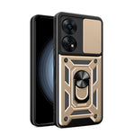 Custodia per telefono con design a copertura della fotocamera scorrevole, For OPPO Reno8 T 4G, For Tecno Camon 18 / 18 P, For Tecno Pova 4